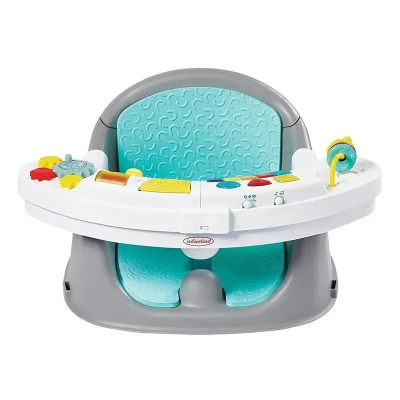 Infantino Music & Lights 3-In-1 Discovery Seat & Booster, Infant Activity Seat and Feeding Chair