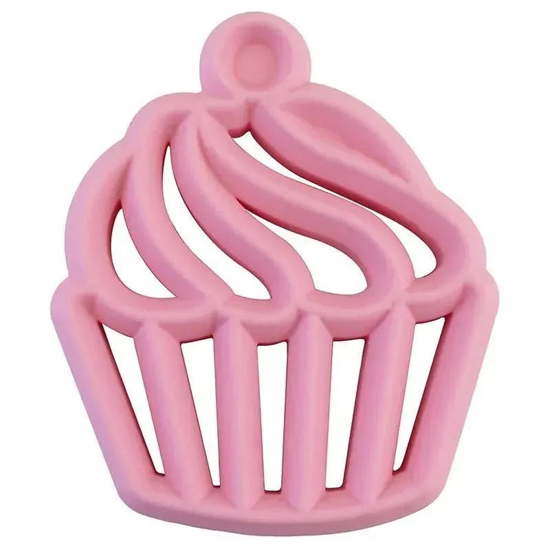 Itzy Ritzy – Silicone Teether, Cupcake