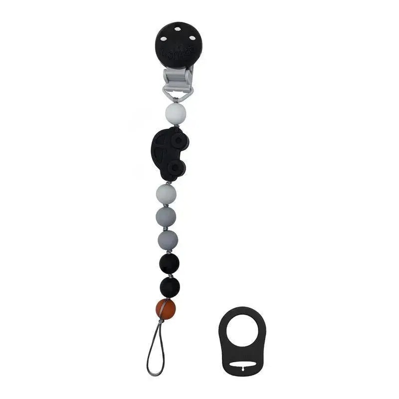 Kushies Silibeads Silicone Pacifier Clip – New Car