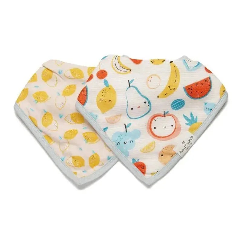 Loulou Lollipop Cutie Fruits Bib Set