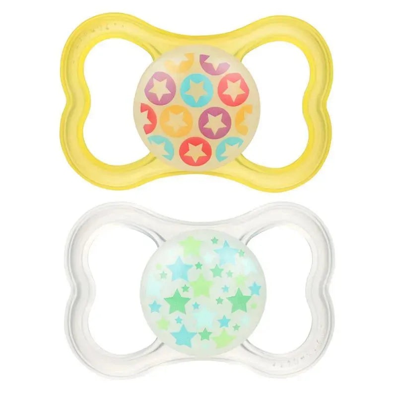 Mam Air Night Pacifier 6+ Months Unisex, Colors May Vary