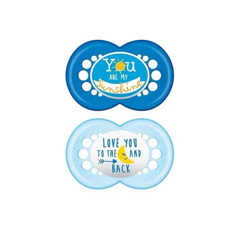 Mam Boys’ Attitude Pacifiers, 6M+
