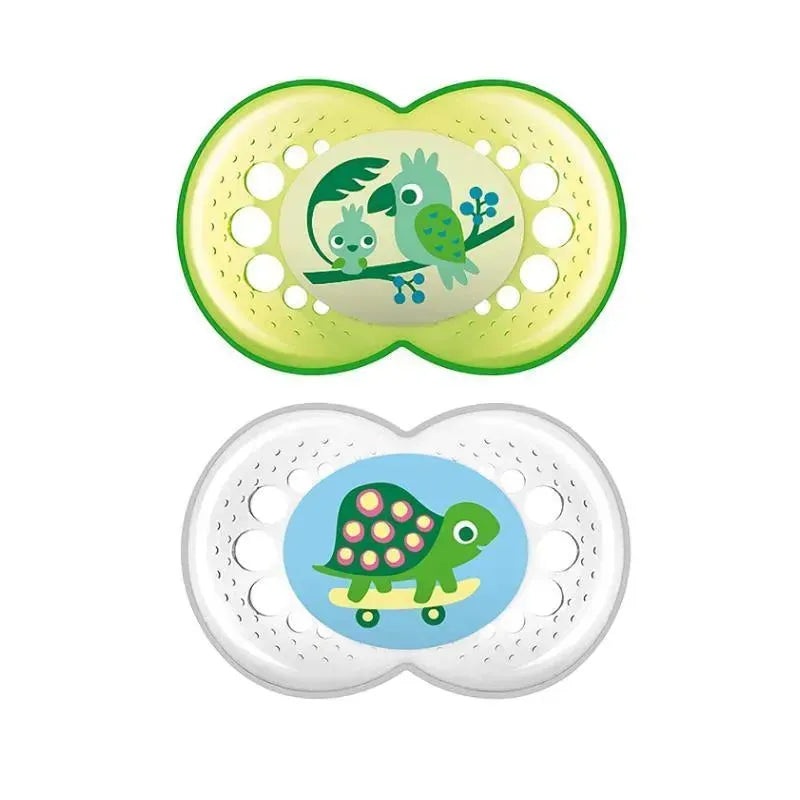 Mam Unisex Crystal Pacifiers, 6M+