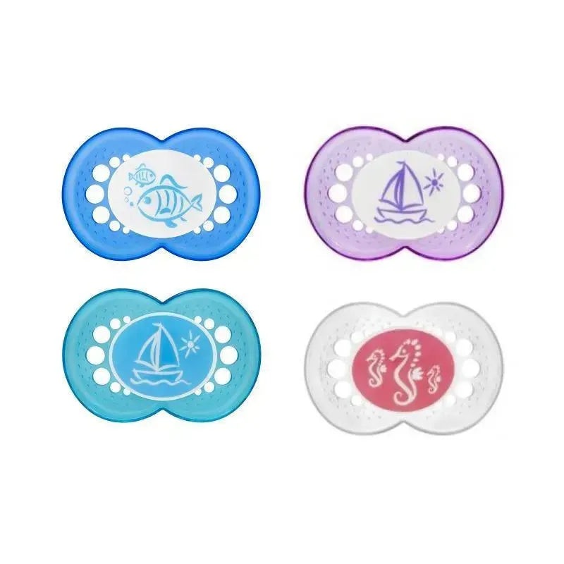 Mam Pacifiers 6 Plus Months Assorted 2pk