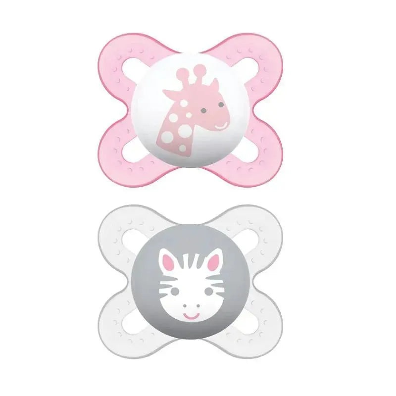 Mam Start Pacifier 0+M – Colors May Vary, 2-Pack