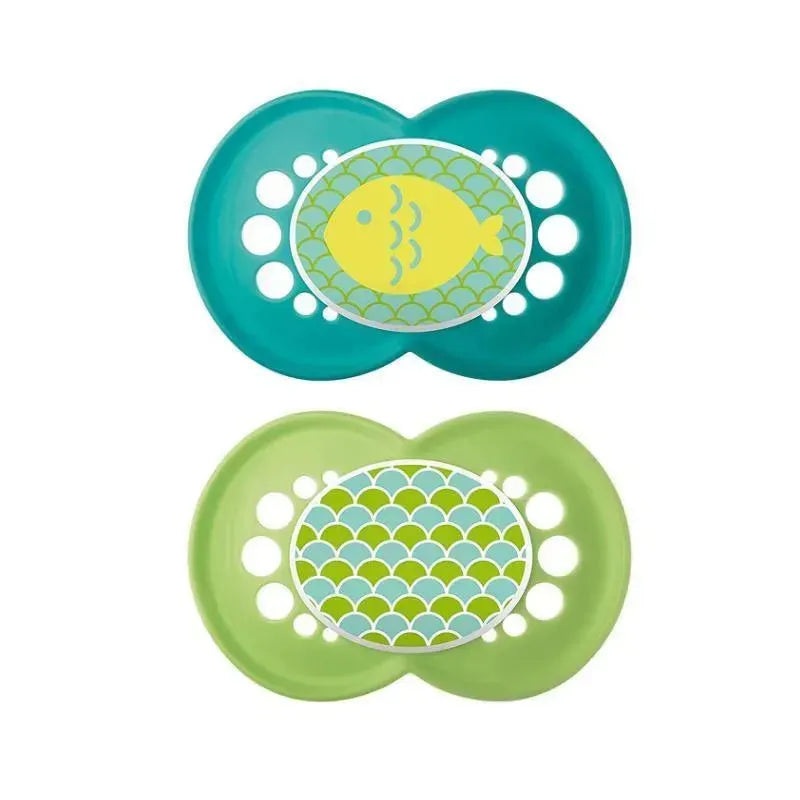 Mam – Trends Collection Pacifier 2Ct 6+ M, Unisex
