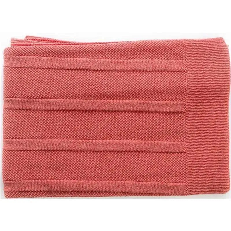 Martin Aranda – Knit Baby Blanket Red