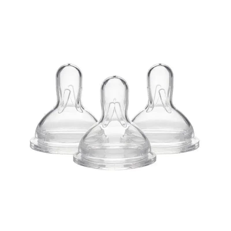 Medela – 3Pk Slow Flow Bottle Nipples with Wide Base