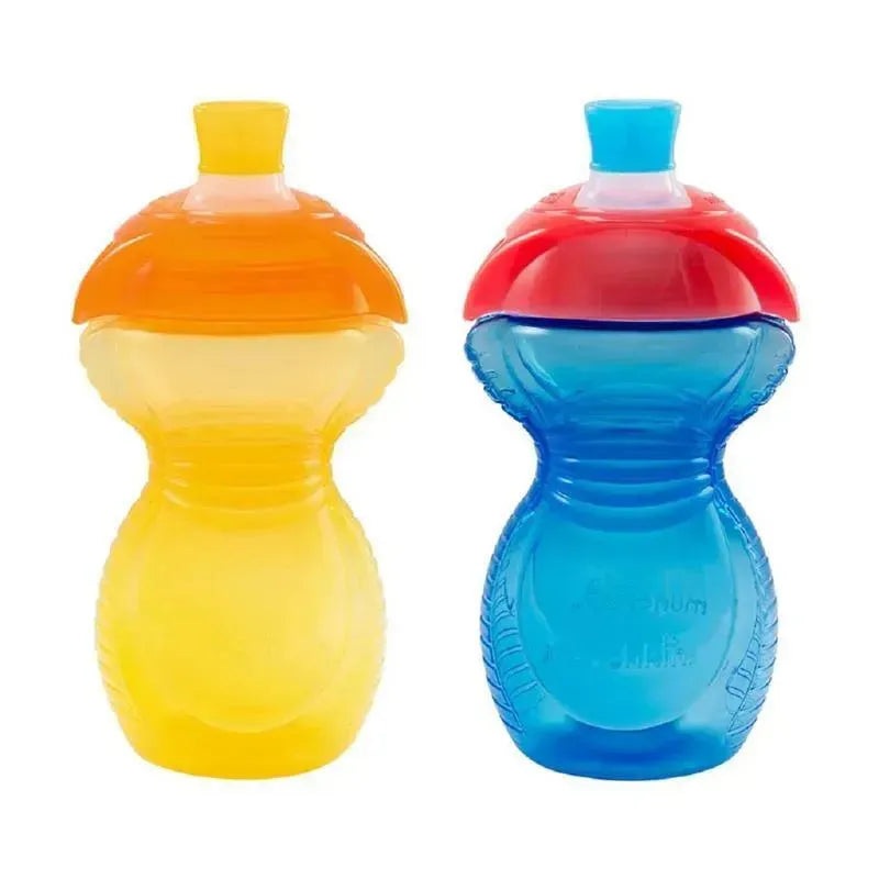 Munchkin 9 oz Bite Proof Sippy Cup 2-Pack, Colors May Vary
