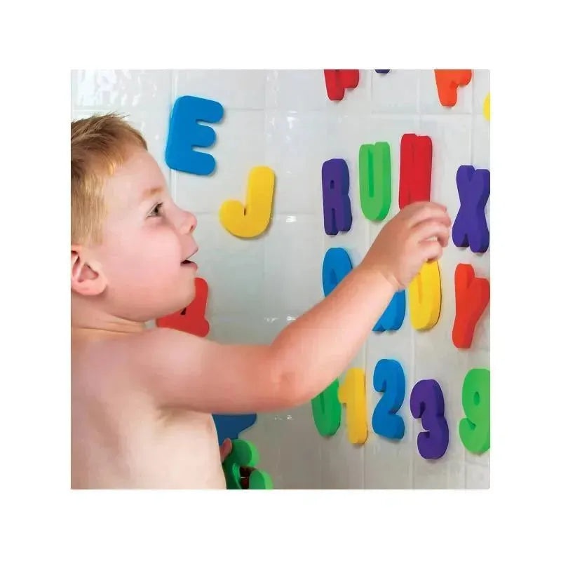 Munchkin Learn Bath Letters & Numbers Primary, 36-Count