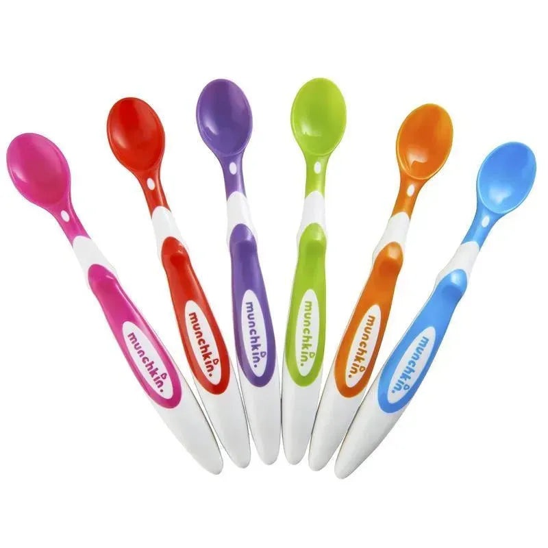Munchkin Soft-Tip Infant Spoons, 6-Pack