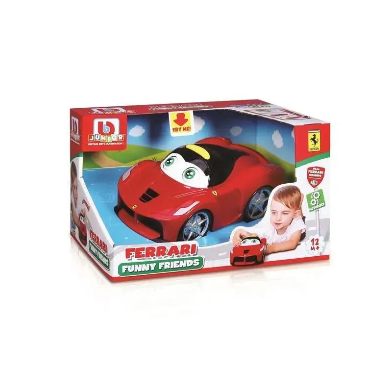 BB Junior Play & Go Ferrari Funny Friend, Laferrari, 1-Pack, Red