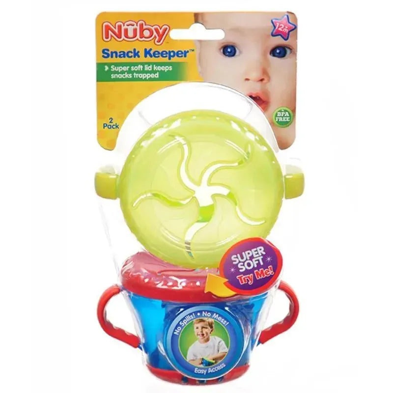 Luv N Care Nuby Snack Keeper 2 Pack