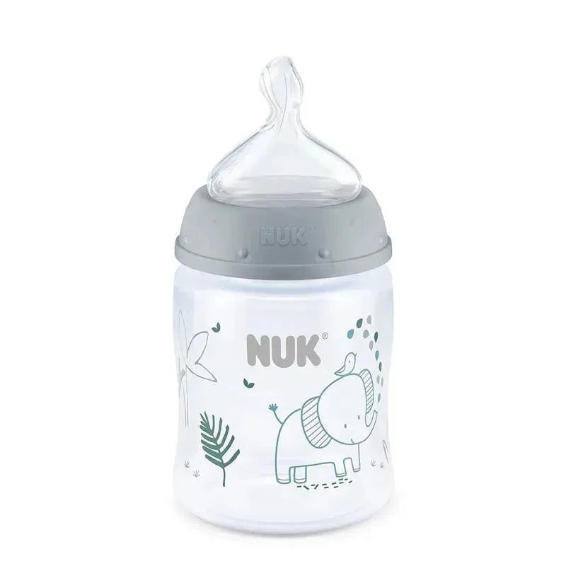 Nuk – 5Oz Smooth Flow Anti Colic Baby Bottle, Elephant
