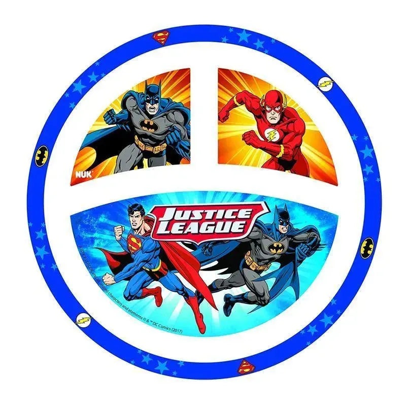 Nuk – Justice League Dinnerware Plate 1 Pk, Boy