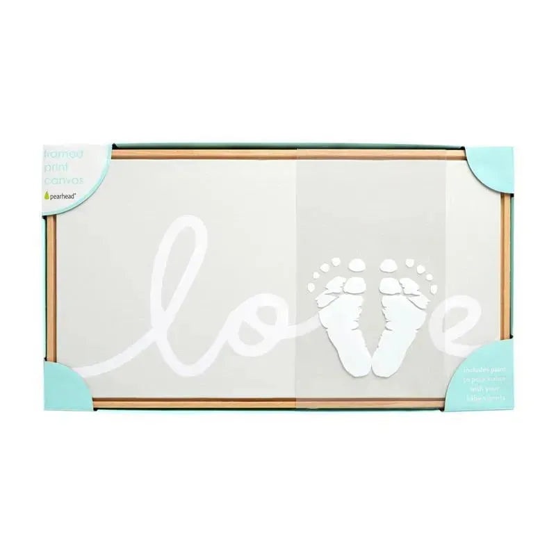 Pearhead – Love Framed Print Canvas And Paint Set