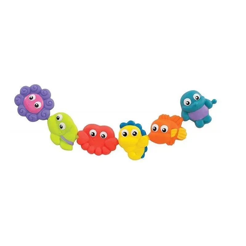Playgro – Pop And Squirt Buddies (6Pcs) Bath Toy