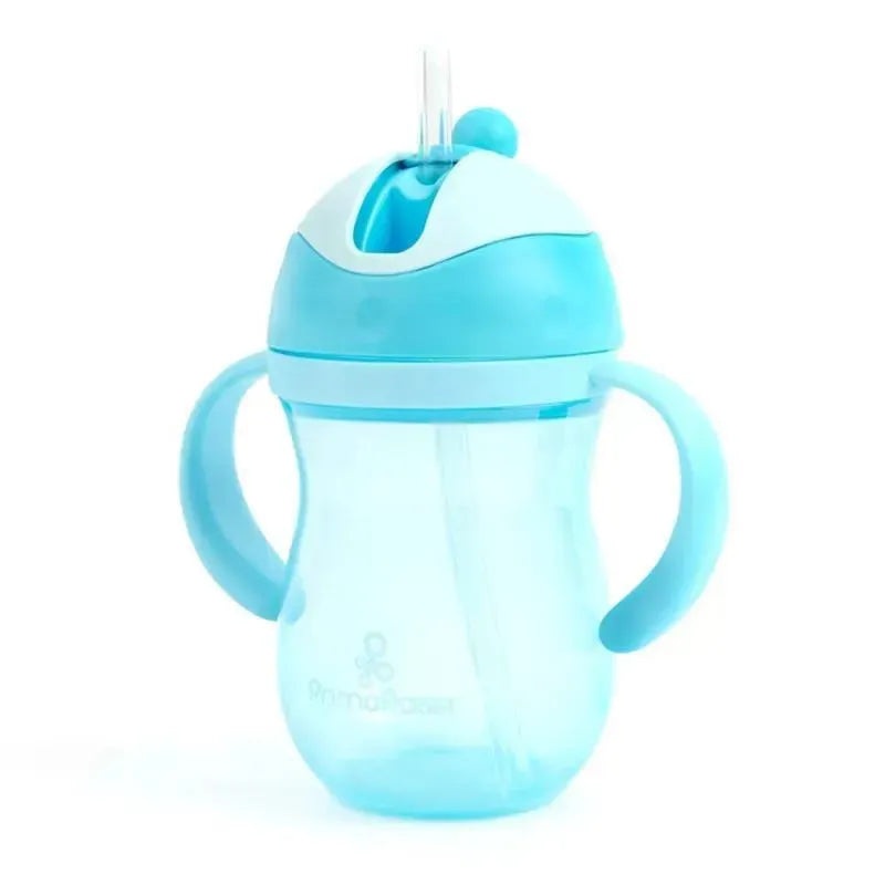 Primo Passi – 9 Oz Blue Straw Cup