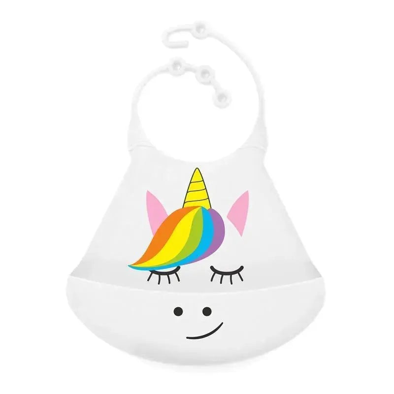 Primo Passi – Silicone Baby Bib, Unicorn
