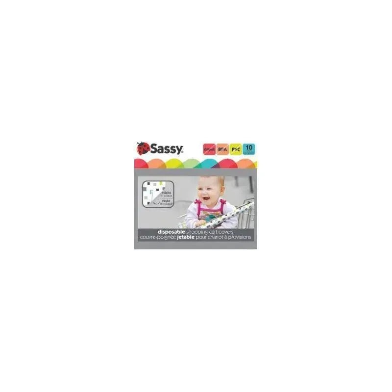 Sassy – 10 Ct Disposable Shopping Cart Covers
