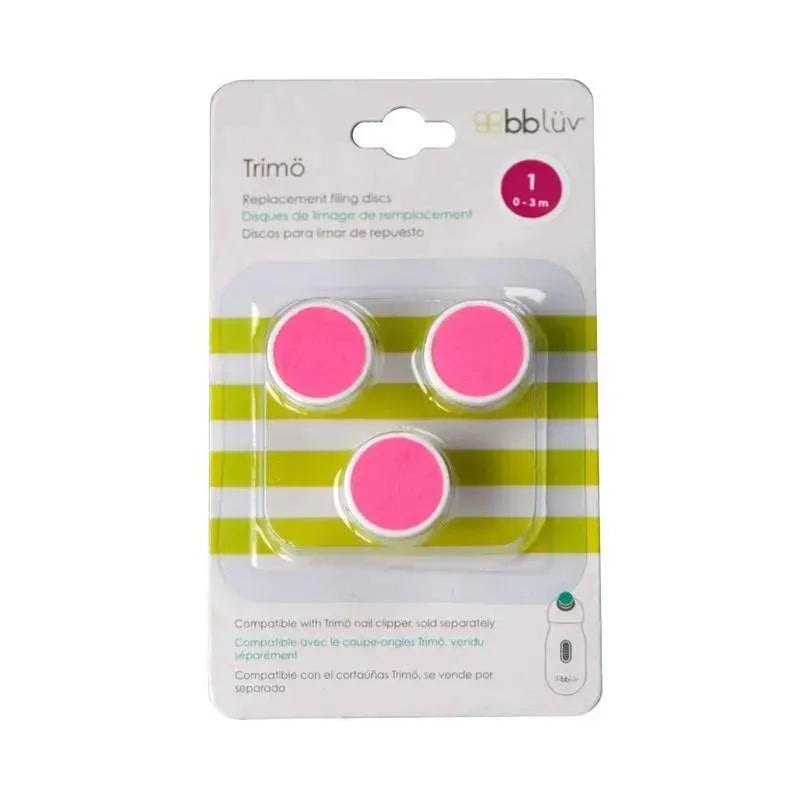 Bbluv Trimo Replacement Filing Disc Stage 1, 0-3M, Pink