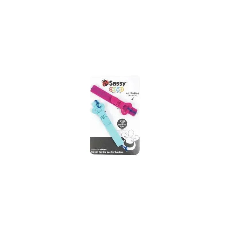 Sassy – 2 Pk Paci/Teether Keeper Strap
