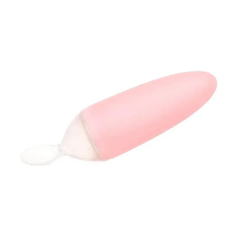 Tomy – Squirt Silicone Baby Food Dispensing Spoon Pink