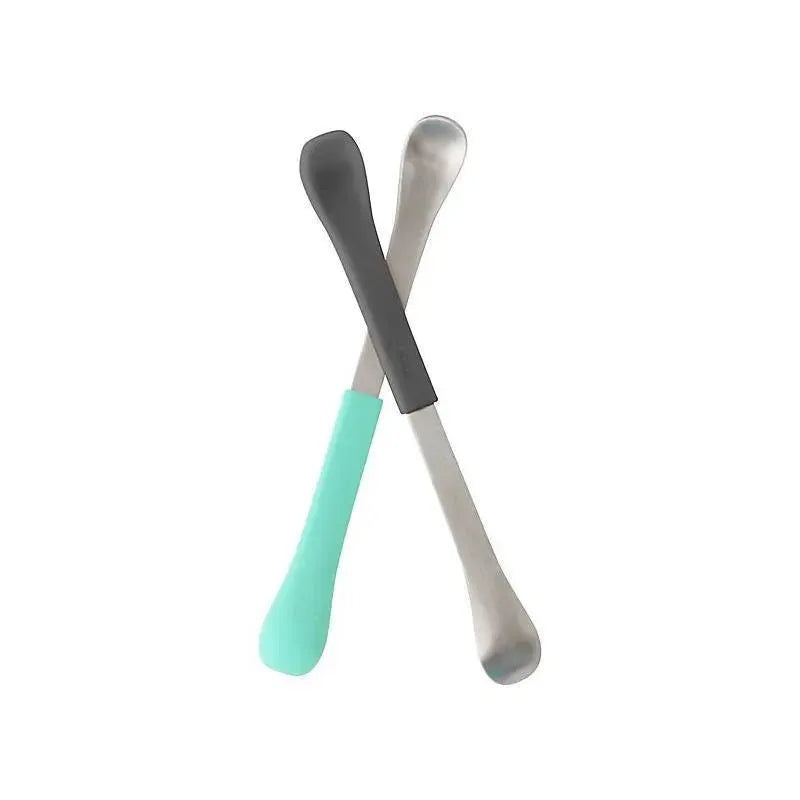 Tomy – Swap 2 in 1 Feeding Spoon Gray/Mint