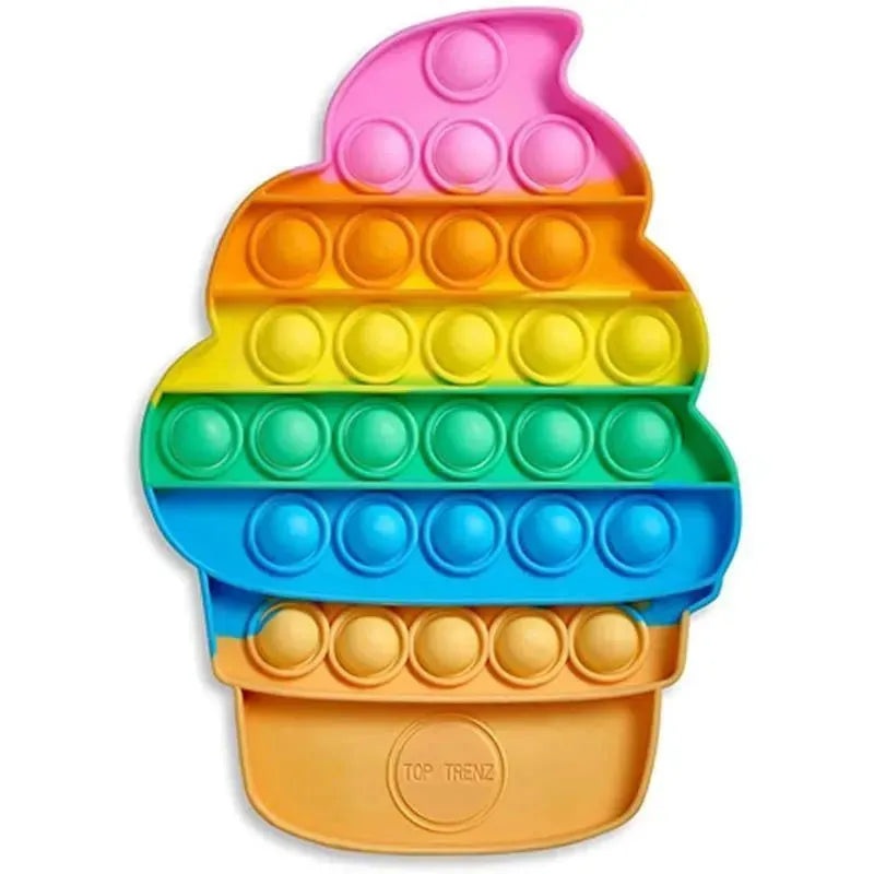 Top Trenz Omg Pop Fidgety – Ice Cream Cone – Toddler Toy
