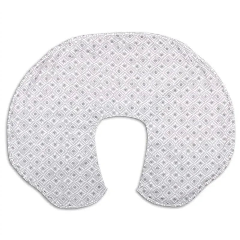 Cover for The Peanut Shell Extra-Large Nursing Pillow, Celeste Grey