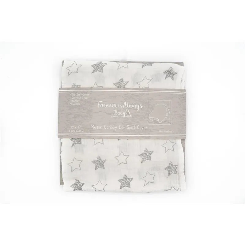 Forever Baby Muslin Blanket Star