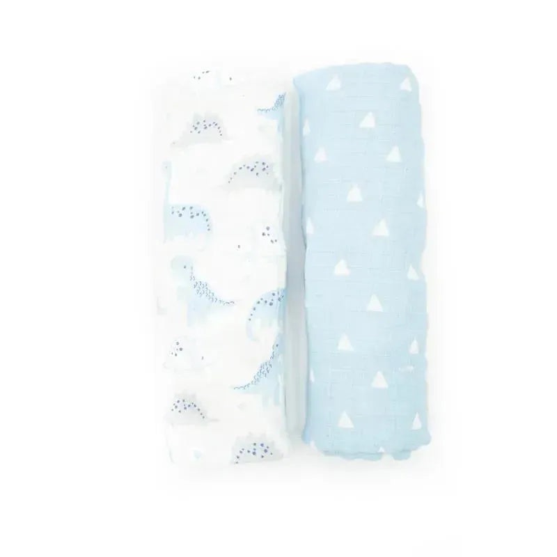 Forever Baby Muslin Swaddle Blankets Dino