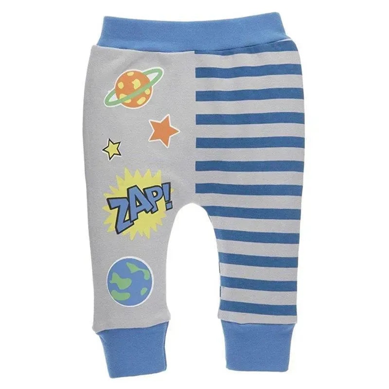 Ganz Baby Harem Pant – Blue/Grey
