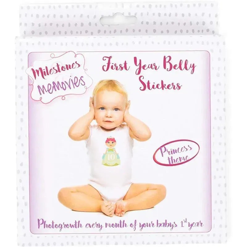 Ganz Monthly Princess Belly Sticker