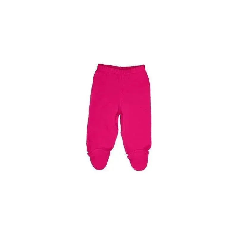 Iplay Organically Grown Footie Pants-Hot Pink