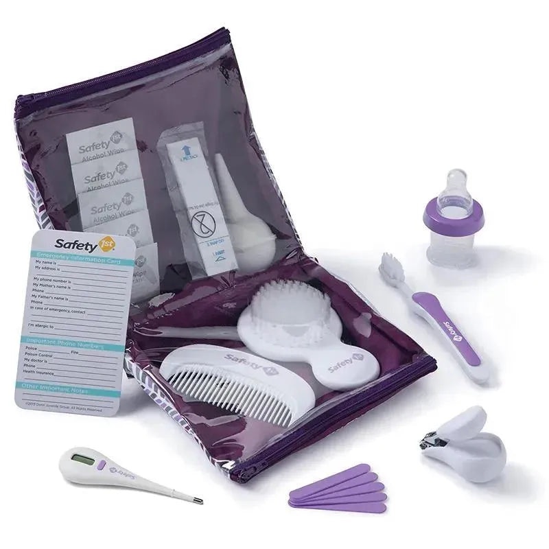 Safety 1st – Deluxe Healthcare & Grooming Kit, Pyramids Grape Juice, One Size