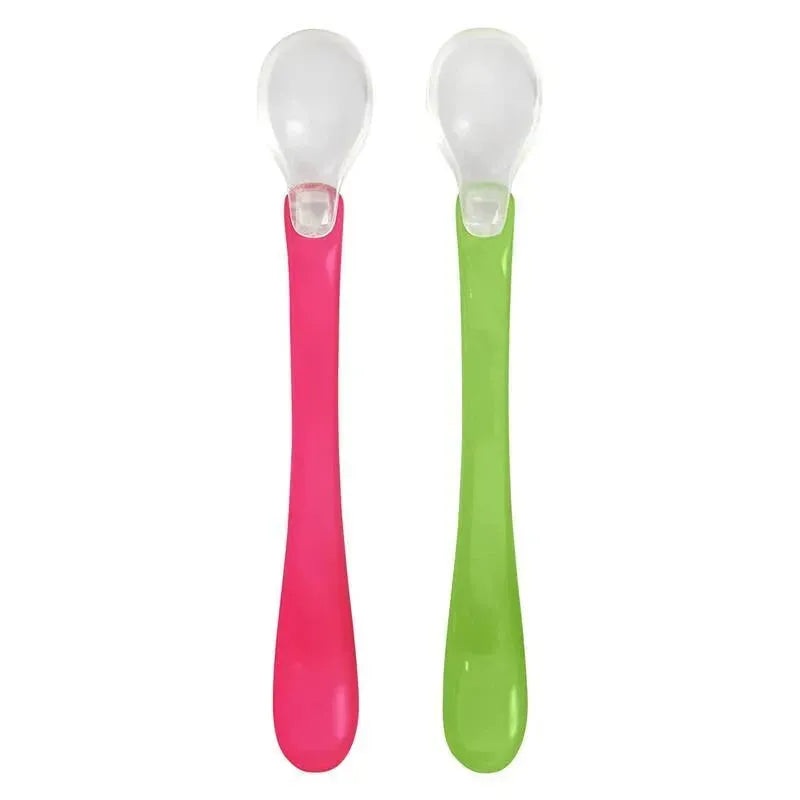 Green Sprouts Feeding Spoons, Pink/Green, 2-Piece