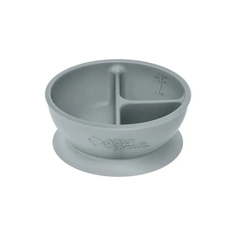 Green Sprouts Silicone Learning Bowl, Gray