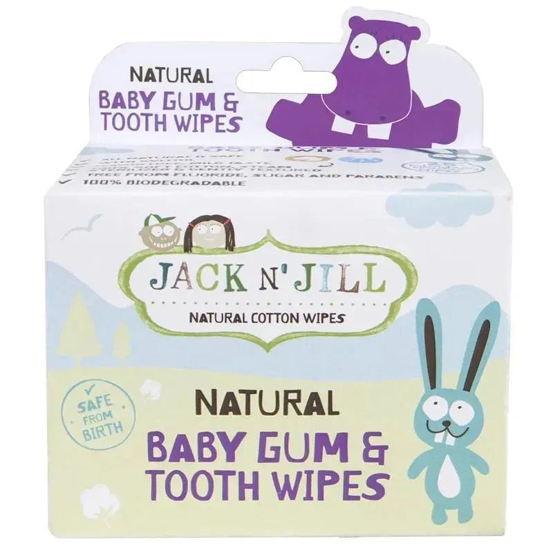 Jack N’ Jill – 25Ct Baby Gum & Tooth Wipes