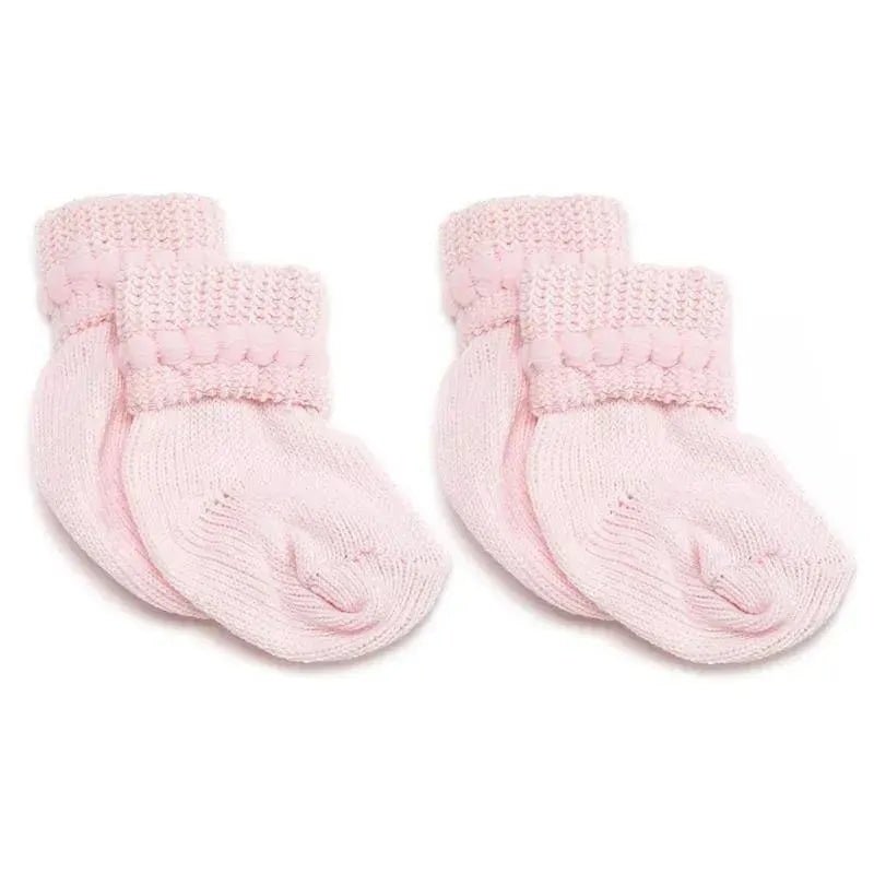 Jefferies Socks – Bubble Bootie 2 Pk, Pink/Pink