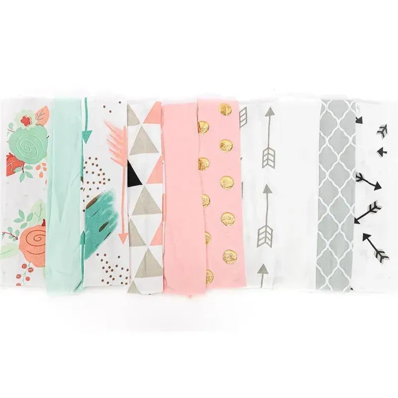 Jlika – Set Of 10 Turban Knotted Headbands