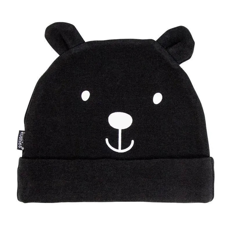 Kushies Baby Hat – Black Solid