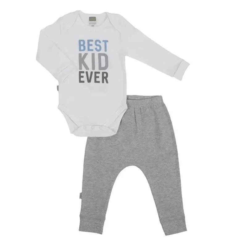 Kushies Bodysuit & Pant Set Best baby ever