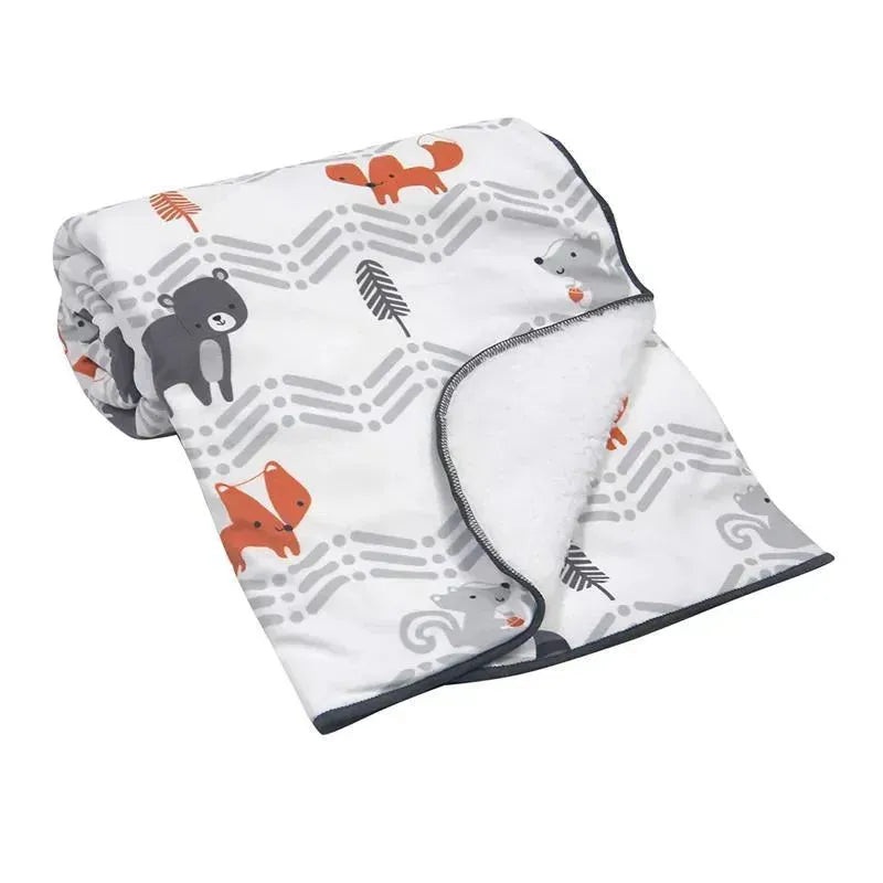 Lambs & Ivy Bedtime Originals Acorn Blanket, Grey