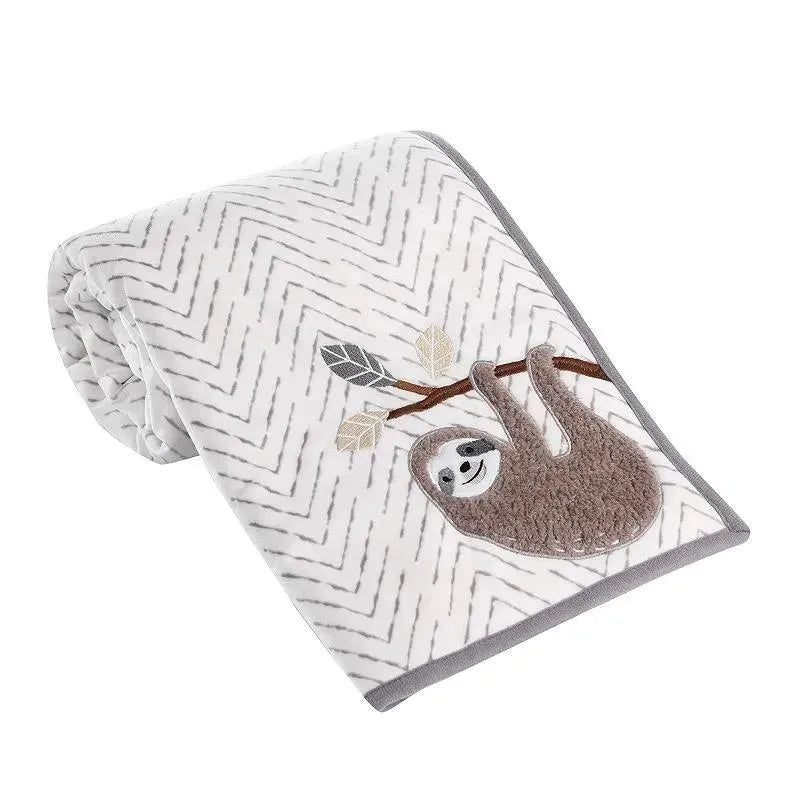Lambs & Ivy Jungle Soft Baby Blanket