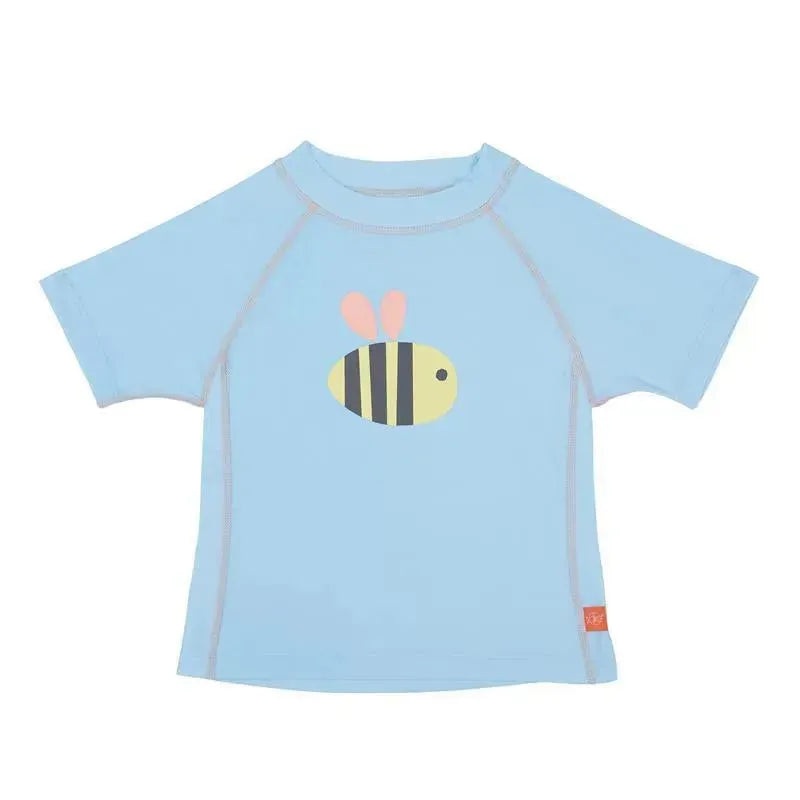 Lassig Girls’ Rashguard Short Sleeve, Bumble Bee