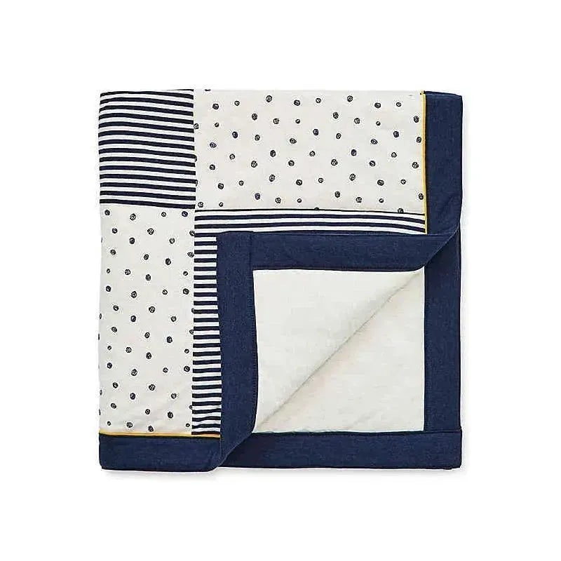 Little Me Baby Boys’s Mixed Safari Print Blanket Navy