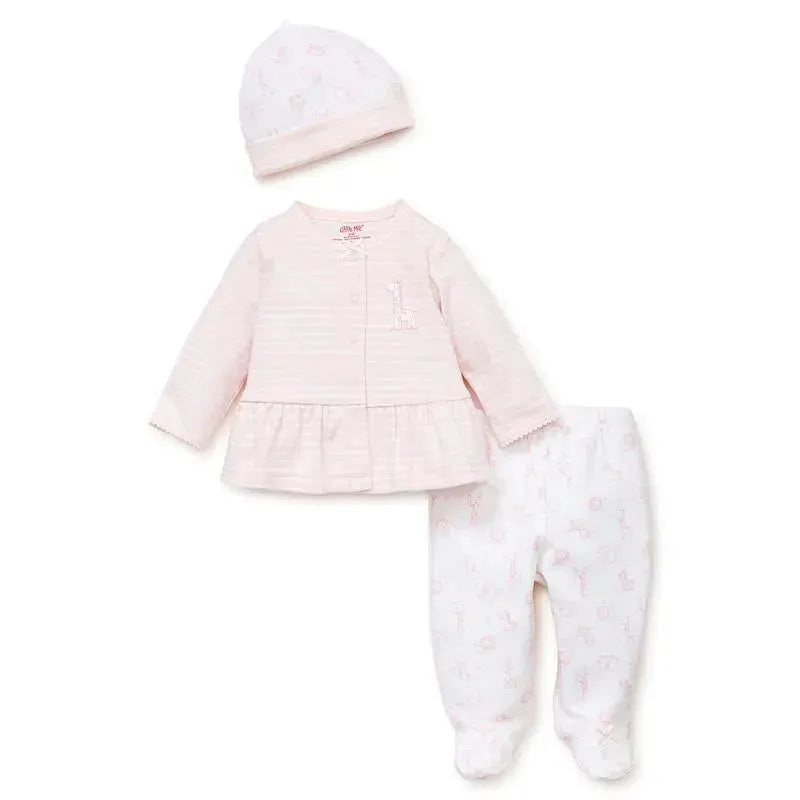 Little Me Giraffe Charms Take-Me-Home Set – Pink