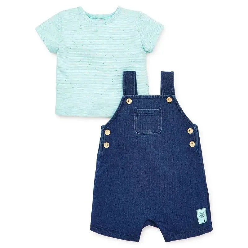Little Me – Island Shortall Set, Blue