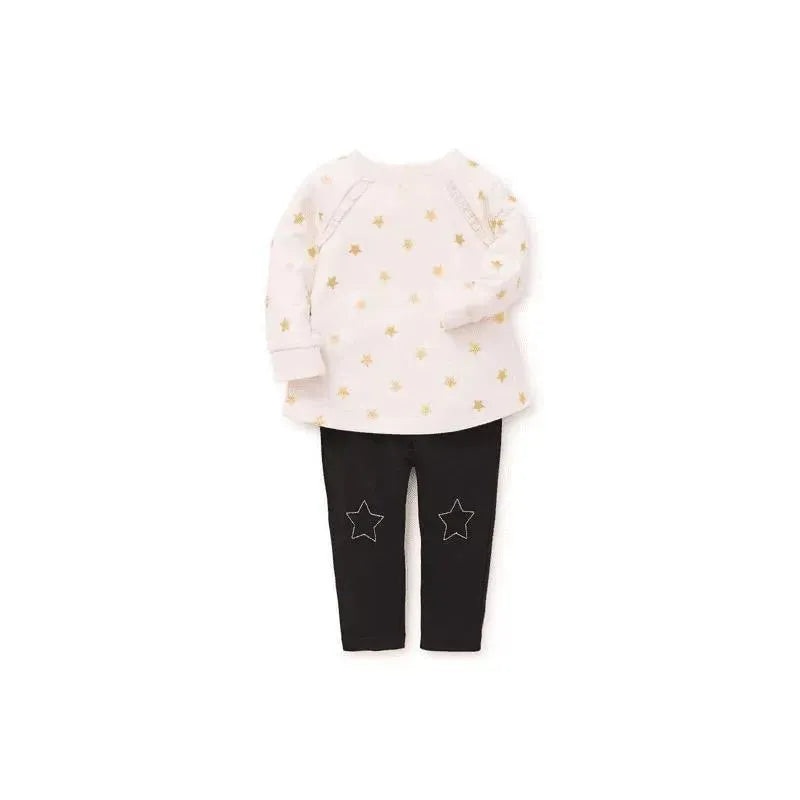 Little Me Star 2Pc Legging Set – Black Multi